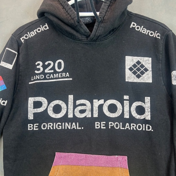 Polaroid Graphic Hoodie Womens Small - Picture 2 of 10